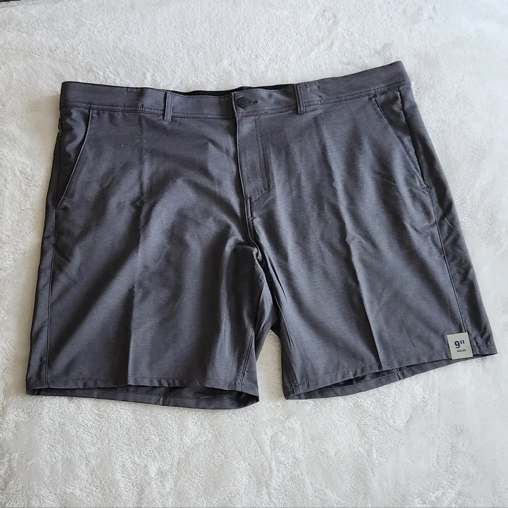 🩳George Men’s Gray Commuter Shorts, Size 42 – 9” Inseam, NWT professional style